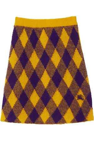 Burberry Geruite rok