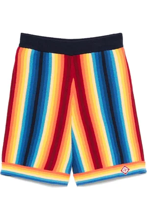 Casablanca Badstof shorts met kleurverloop