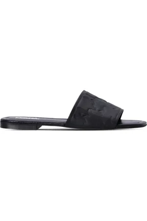 Karl Lagerfeld Brio leren slippers