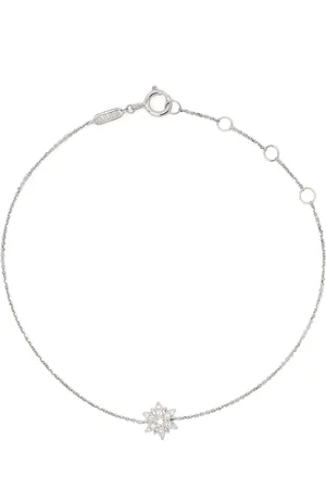 DJULA 18kt witgouden schakelarmband