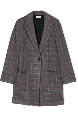 Zadig & Voltaire Geruite mantel