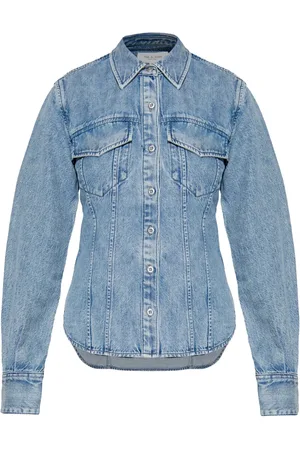 RAG&BONE Annie denim blouse