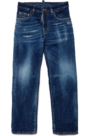 Dsquared2 Jeans met gerafeld