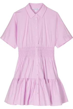 VERONICA BEARD Greta gelaagde blousejurk