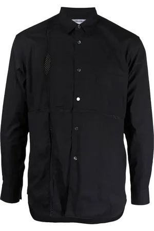 Comme des Garçons Overhemd met vlakken