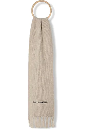 Karl Lagerfeld Sjaal met geborduurd logo