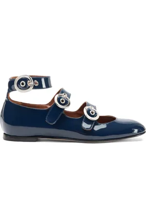 Scarosso Linda II leren ballerina