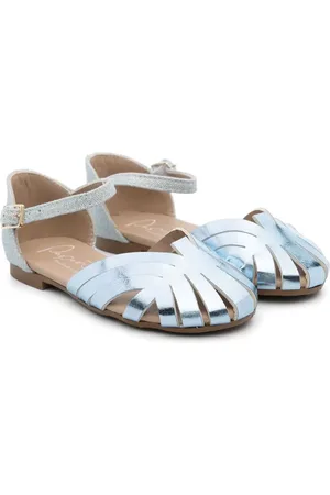 Eli1957 Gekooide leren sandalen