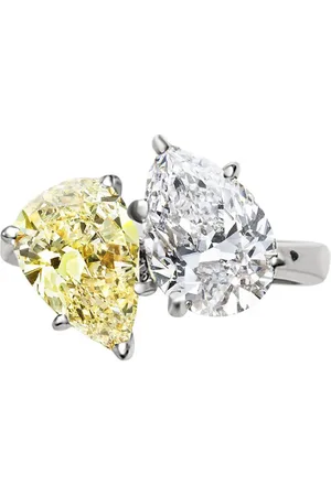 FANTASIA BY DESERIO 14kt witgouden ring