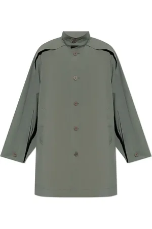 Issey Miyake Wing mantel met opstaande kraag