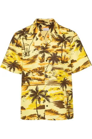 Moncler Overhemd met palmboomprint