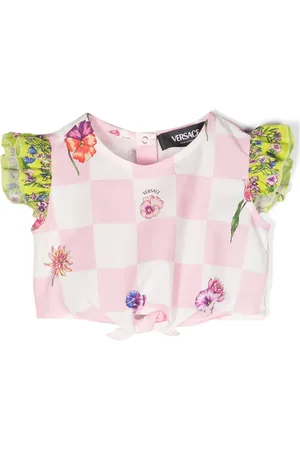 VERSACE Geruit shirt