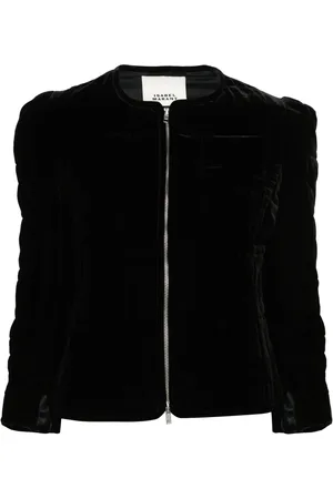Isabel Marant Djanet gewatteerd fluwelen jack