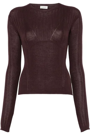 Lanvin Ribgebreide trui