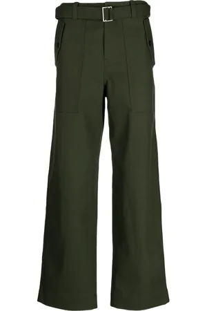 Maison Kitsuné Broek met ceintuur