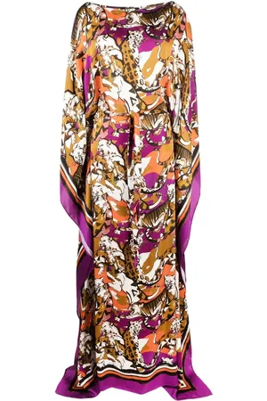 Roberto Cavalli Gedrapeerde maxi