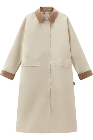 Woolrich Jas met enkele rij knopen