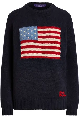 Ralph Lauren Flag kasjmier trui