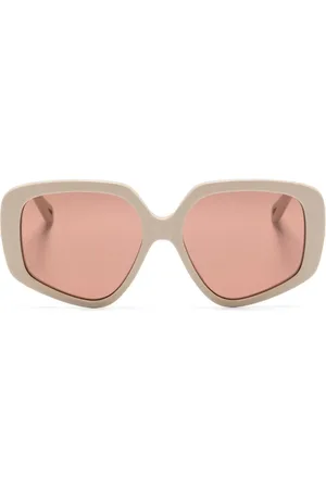 Chloé Mony zonnebril met oversized montuur
