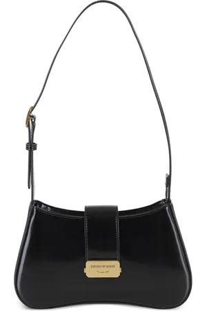 Emporio Armani Schoudertas met gegraveerd logo