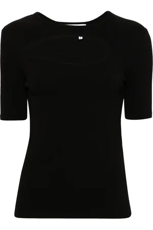 REMAIN Dot ribgebreide top