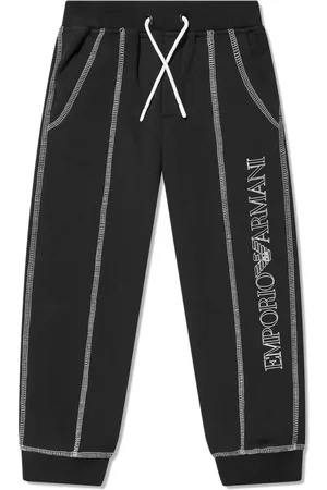 Emporio Armani Trainingsbroek met geborduurd logo