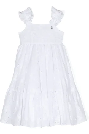 MONNALISA Jurk met broderie anglaise