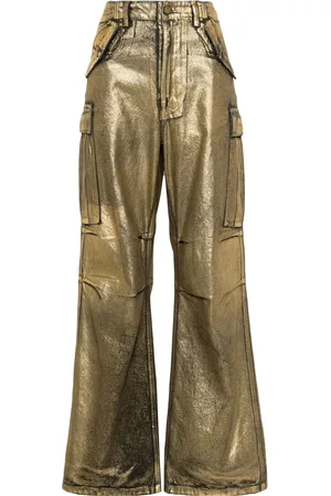 R13 Jeans met wijde pijpen