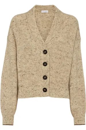Brunello Cucinelli Gemeleerd vest van wolblend