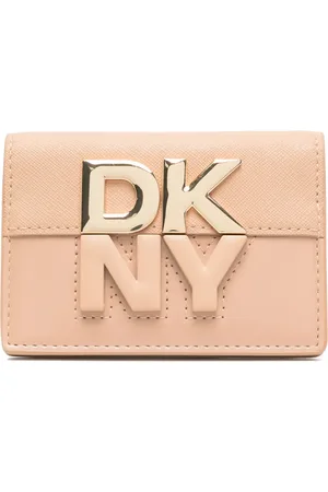 DKNY Portemonnee met logoplakkaat