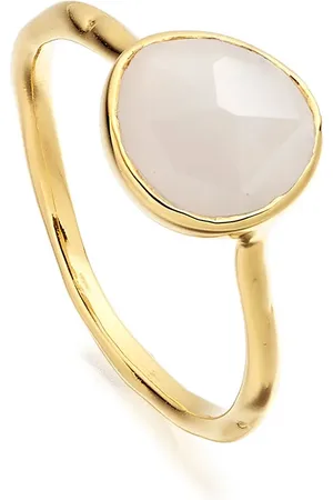 Monica Vinader Ring met maansteen