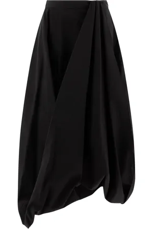 Brunello Cucinelli Gedrapeerde midi