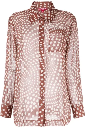 Staud Blouse met print