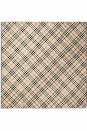 Burberry Geruite sjaal