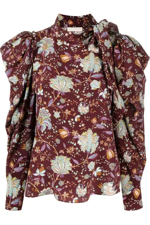 ULLA JOHNSON Blouse met bloemenprint