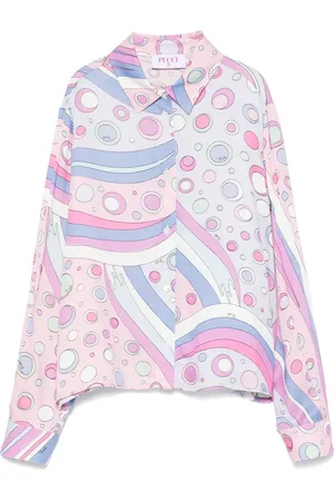 PUCCI Junior Shirt met abstracte print