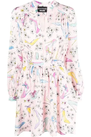 Moschino Jurk met bloemenprint