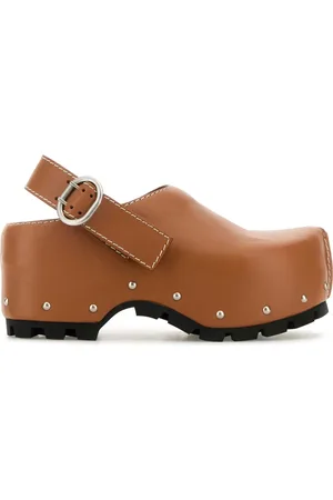 Jil Sander 90 mm leren klompen