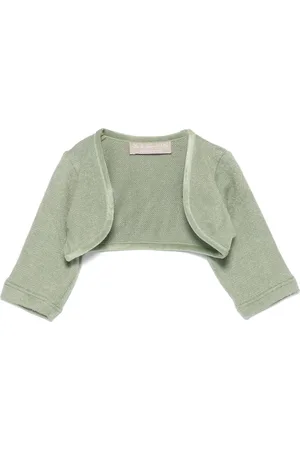 LA STUPENDERIA Vest met fluwelen afwerking