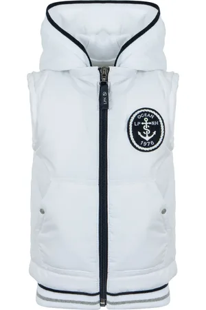 Lapin House Gilet met logopatch