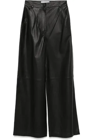 YVES SALOMON Leren broek