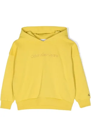 Calvin Klein Katoenen hoodie met geborduurd logo