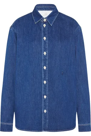 ROSETTA GETTY X Violet Getty denim overhemd