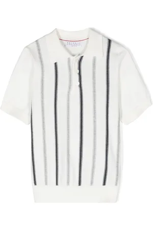 Brunello Cucinelli Gestreept poloshirt