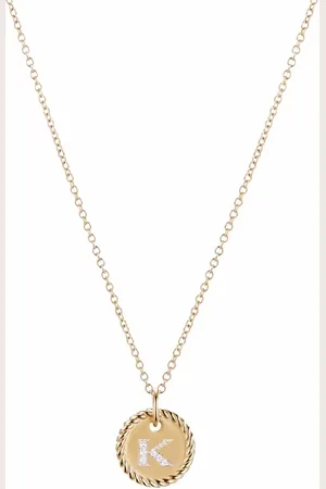 David Yurman 18kt geelgouden halsketting