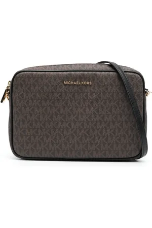 Michael Kors Jet Set crossbodytas met monogramprint