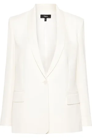 THEORY Blazer met enkele rij knopen