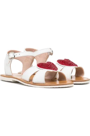 SOPHIA WEBSTER Sandalen met hart patch