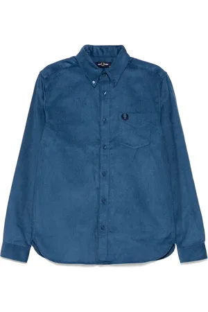 Fred Perry Ribfluwelen overhemd