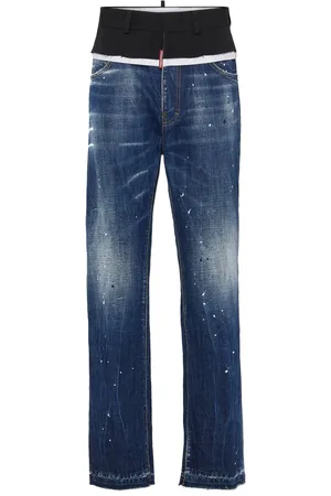 Dsquared2 Jeans met verfspetters